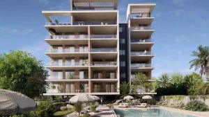 Luxurious apartments in a new residential complex