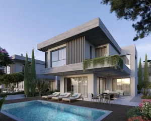 Stylish villas with private pool and seaview not far from Ayia Napa