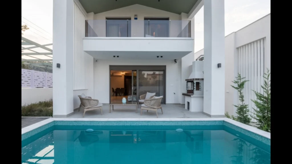 Maisonette in contemporary style with 5 bedrooms, Polichrono, Pallini, Halkidiki