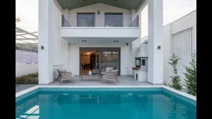 Maisonette in contemporary style with 5 bedrooms, Polichrono, Pallini, Halkidiki