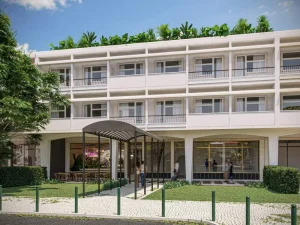 Modern Studio in an apart-hotel next to the ocean with a guaranteed return
