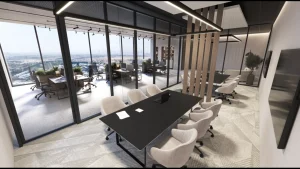 Modern offices and commercial premises, Majan, Dubailand, Dubai