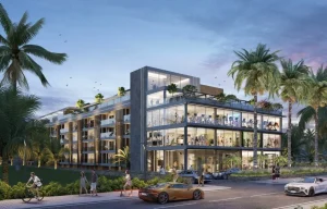 Contemporary apartments and villas not far from ocean with guaranteed income on Bali