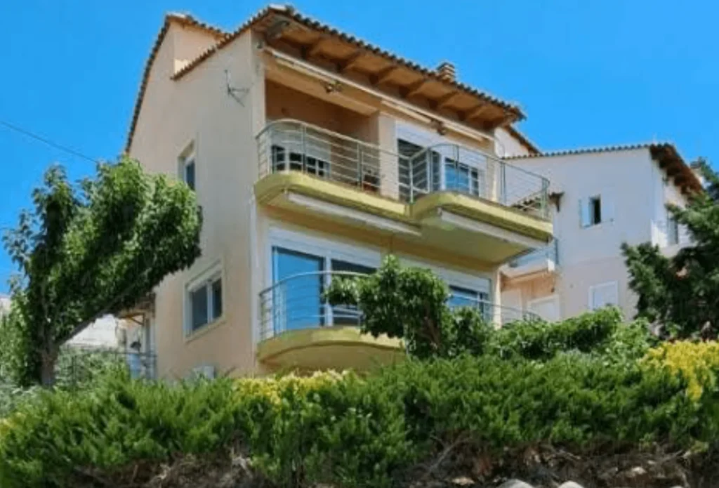 Luxury Villa in classical style, Theologos Bay