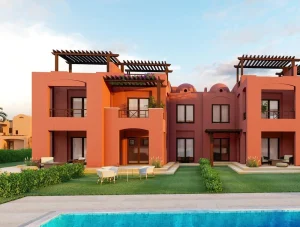 Stylish and cosy townhouses and villas with three-four bedrooms, El Gouna