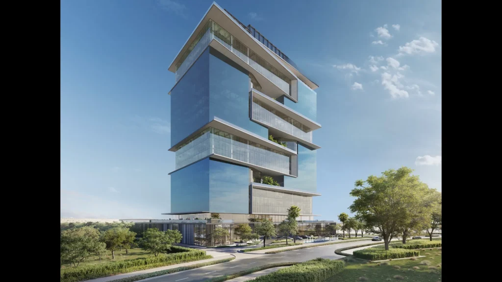 Luxury office building, Motor City, Dubai