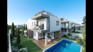 Modern and comfortable villas with 3 bedrooms, Geroskipou, Paphos