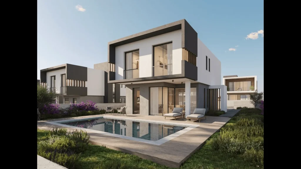 Stylish villas with 3 bedrooms, Emba, Paphos