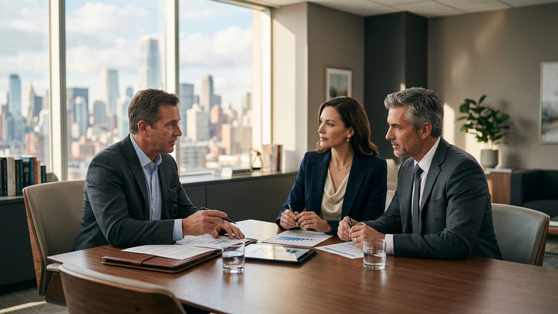 Private client advisory meeting