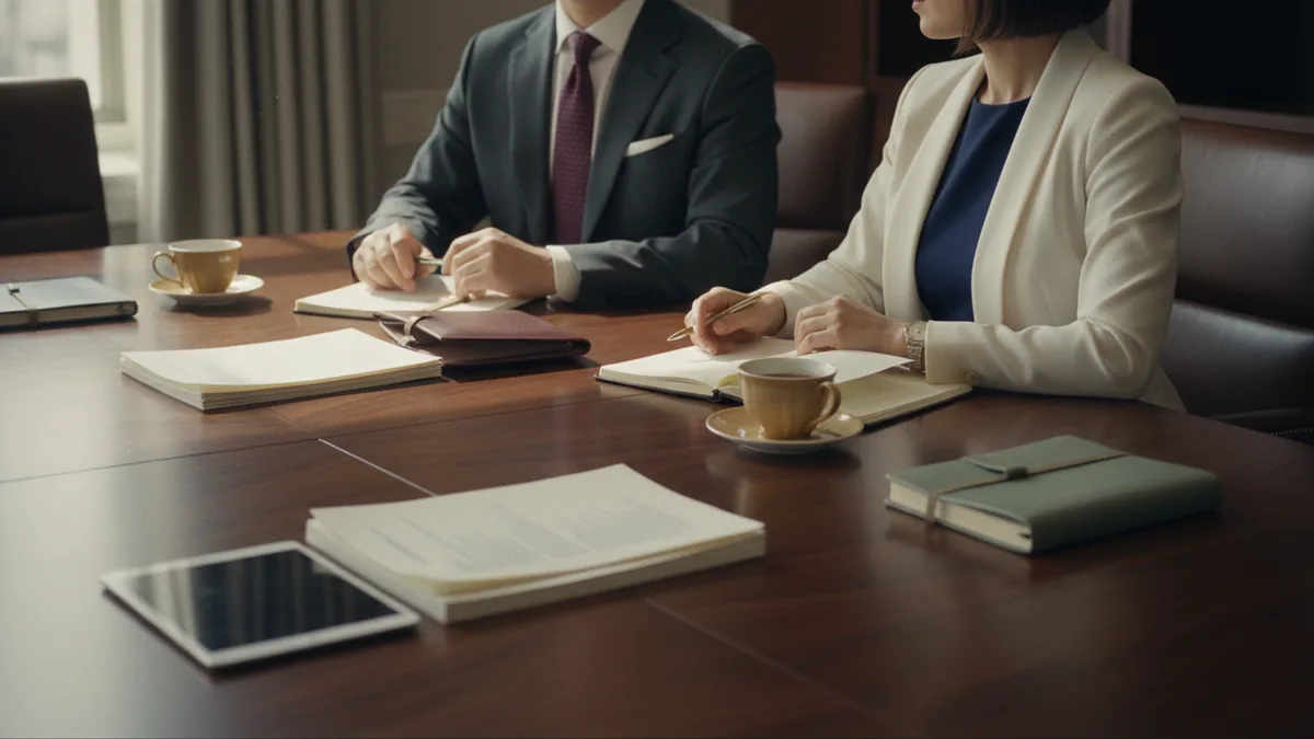 Private investment-migration advisory consultation reviewing citizenship documents