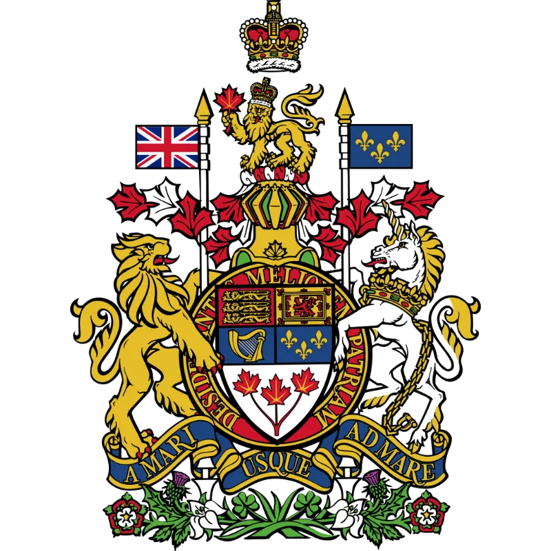 Canada coat of arms