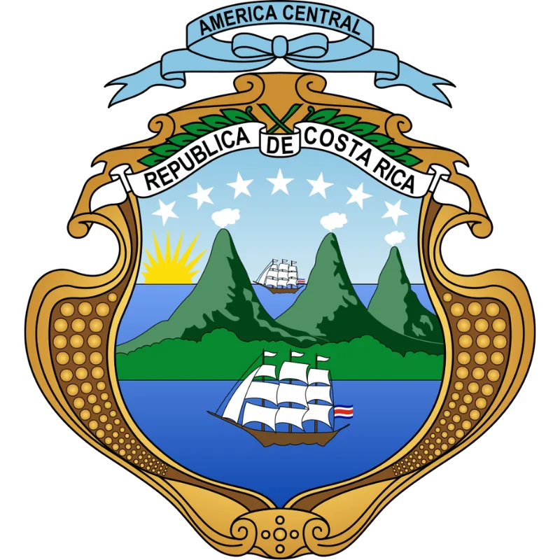 Costa Rica coat of arms
