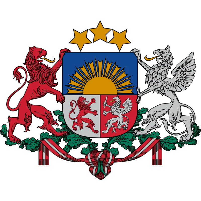 Latvia coat of arms
