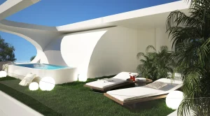 Apartments in an ultra-modern residential project by the sea