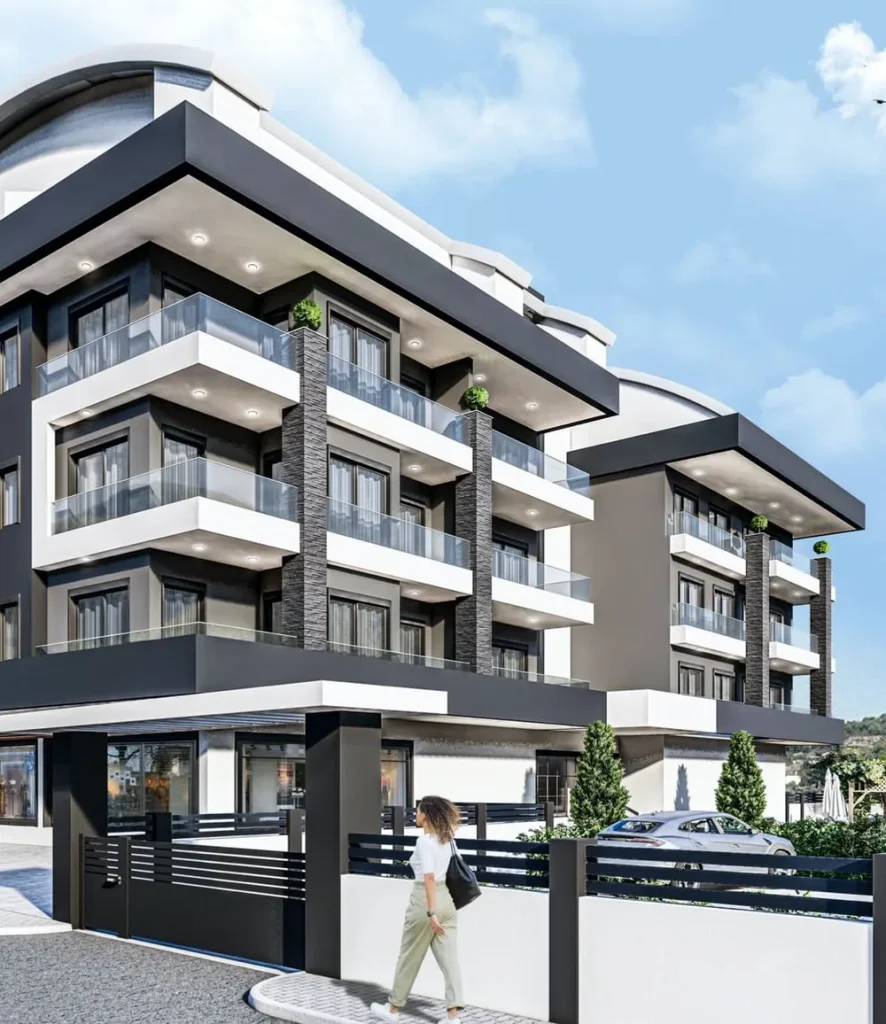 Apartments near the cost of Alanya
