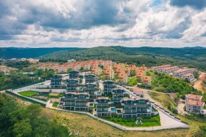 Sea view villa in a new luxury residential complex
