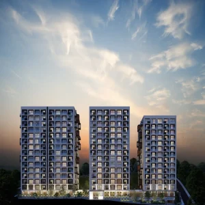 Apartments in dynamically developing district of Istanbul