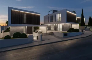 Modern and stylish villas overlooking the sea in Limassol