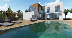 Exclusive turnkey villa, big plot