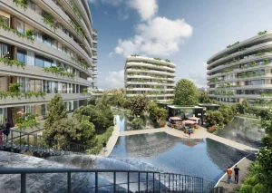 Apartments and commercial premises in the central area of Istanbul