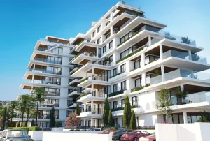 Apartments in a residential complex by the sea