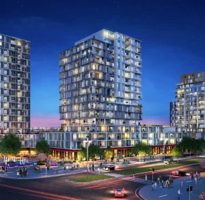 Apartments and commercial premises in an elite suburban area