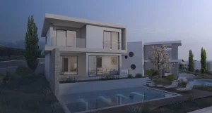 Modern villas with two-three bedrooms, Paphos, Cyprus