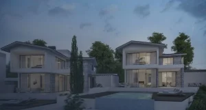 Villas with three bedrooms with sea view, Paphos, Cyprus