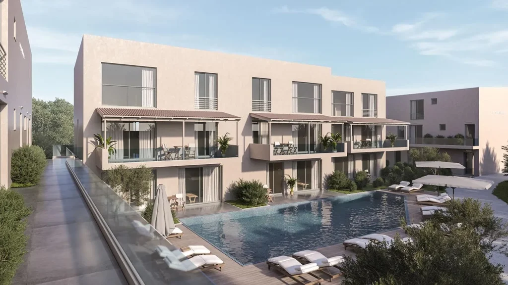 Apartments and villas in a quiet area by the sea in Crete