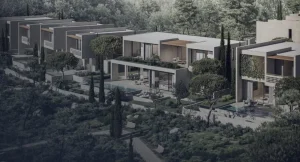Stylish villas and townhouses with two-three bedrooms, Paphos, Cyprus