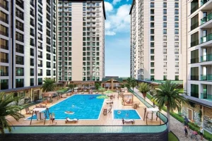 Turnkey apartments in a new residential project