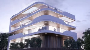 Cosy apartments and villa in a new residential project on the coast of Athens