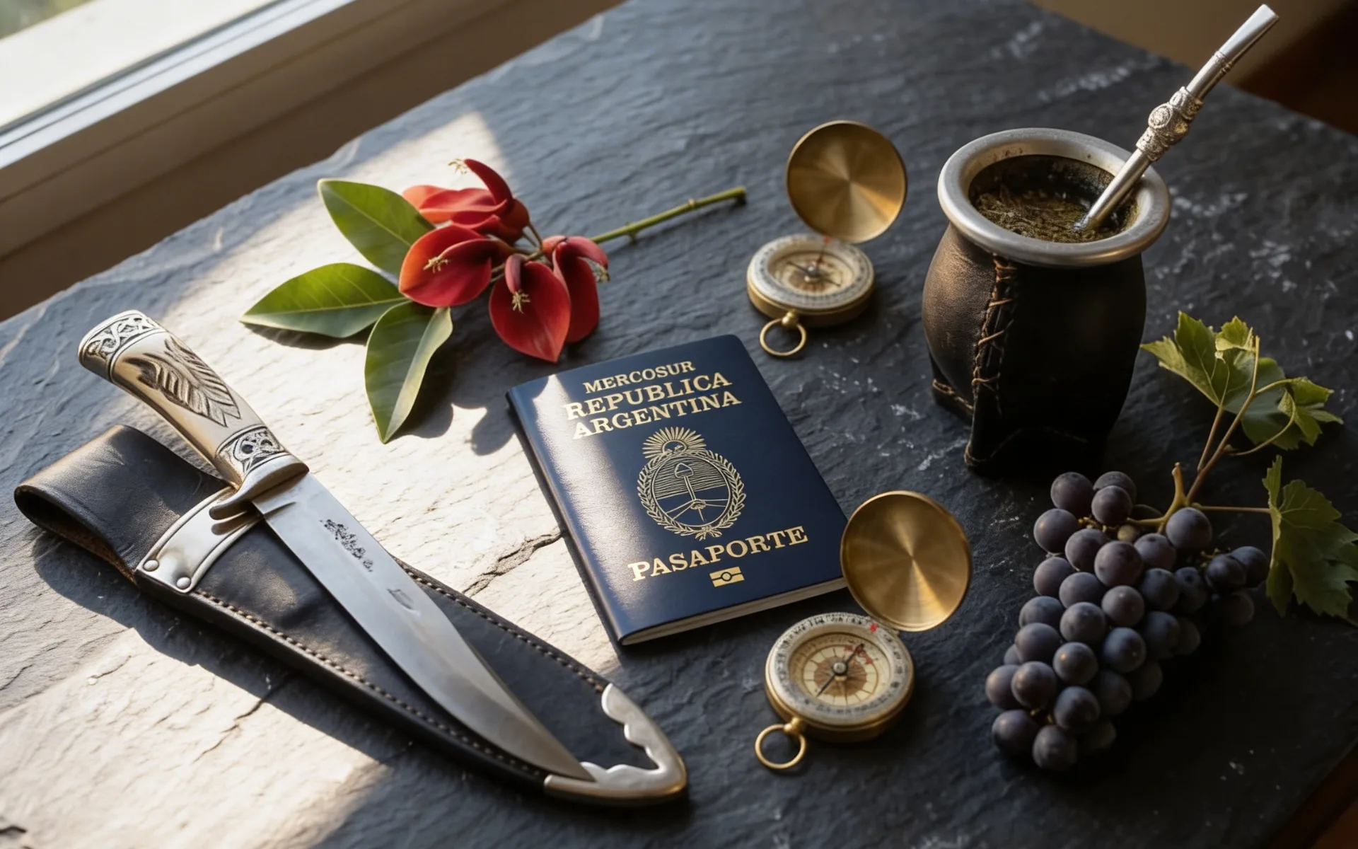 Argentina passport — Buenos Aires lifestyle