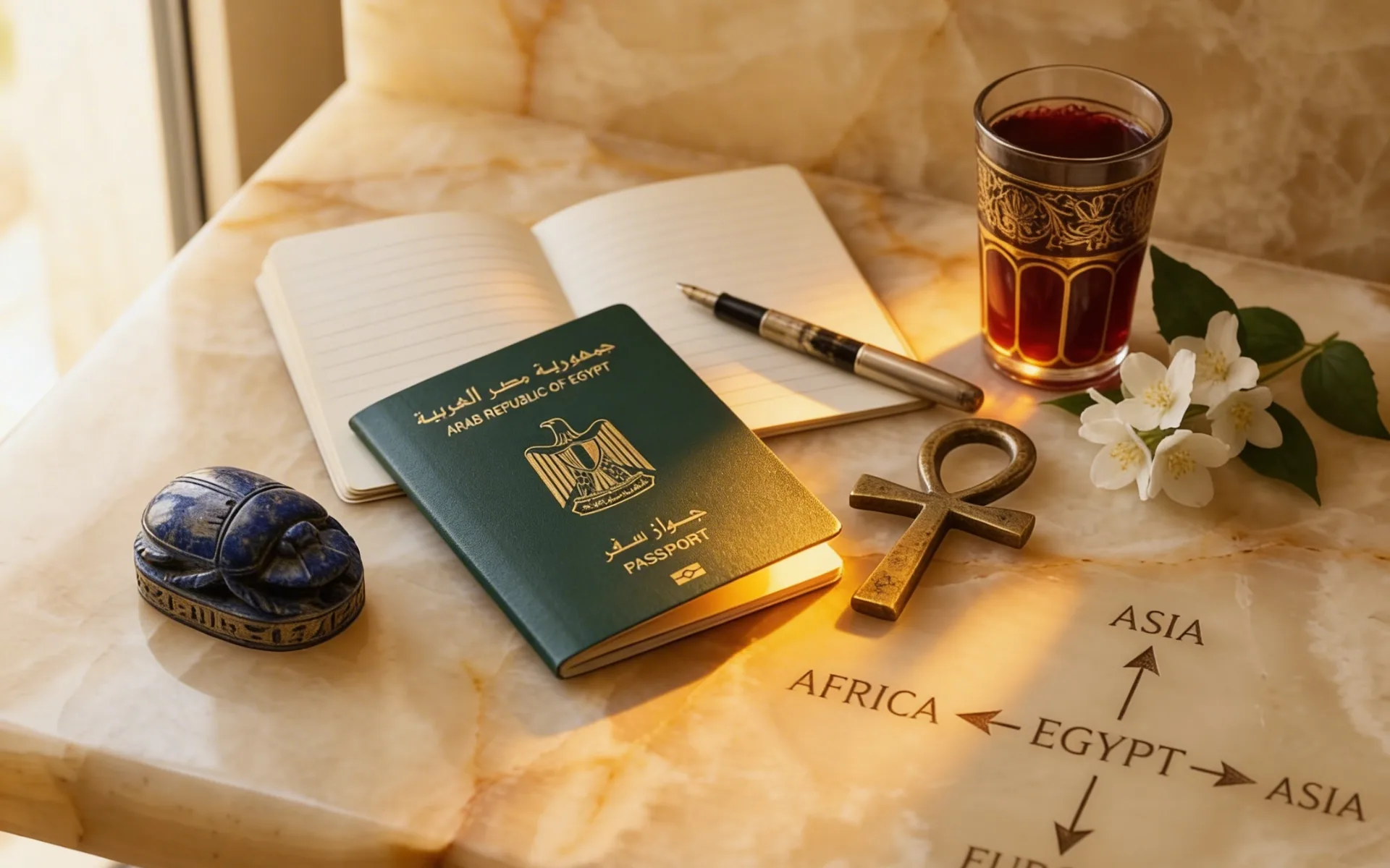 Egypt second passport — modern Cairo