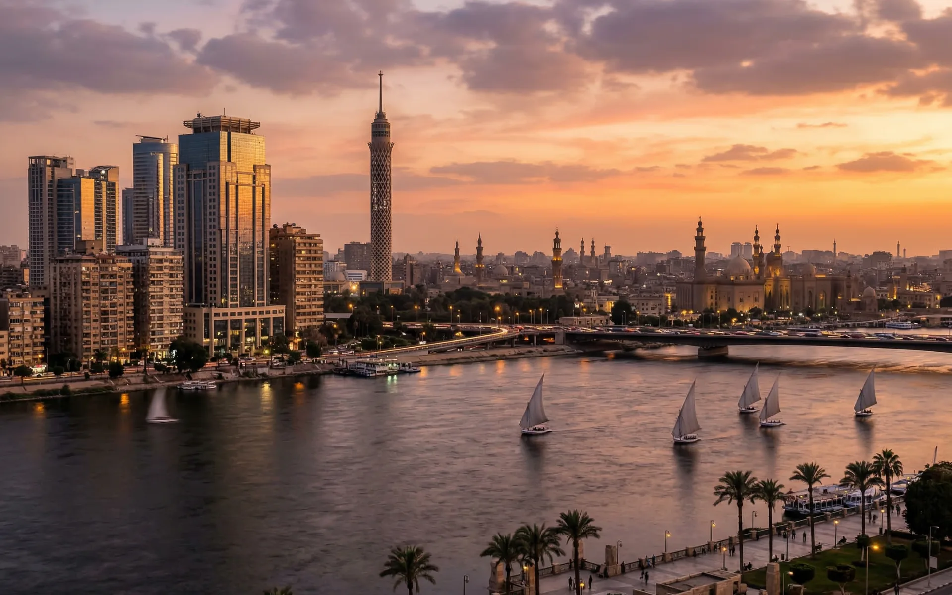 Egypt citizenship by investment — Cairo skyline and Nile