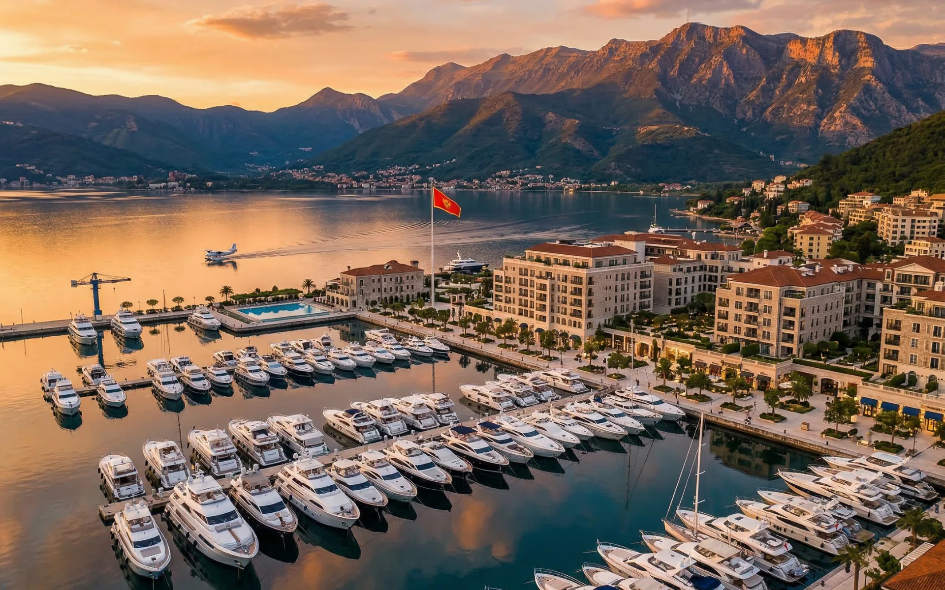 Montenegro citizenship by investment — Adriatic coastline and mountains