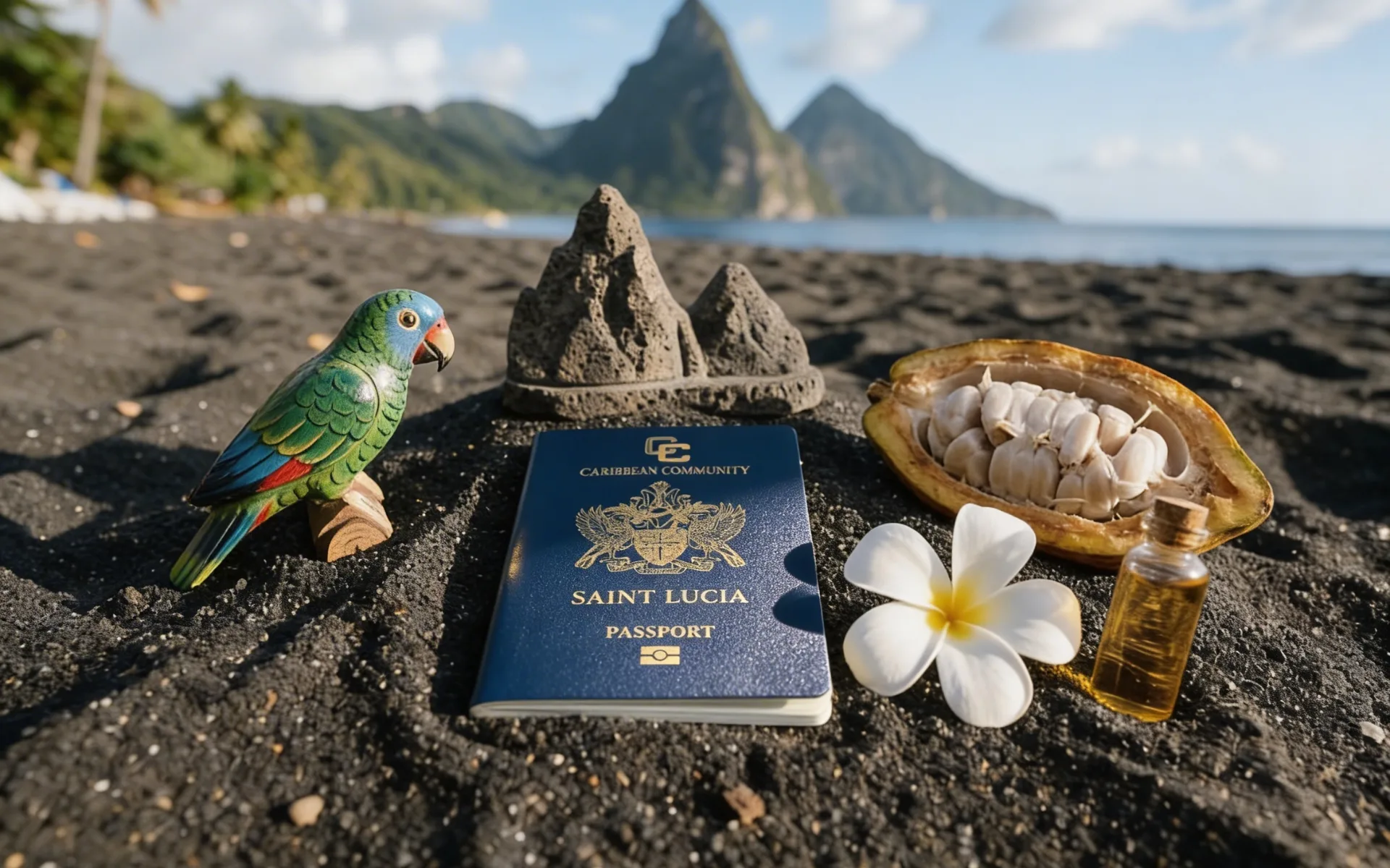 St. Lucia second passport — island lifestyle