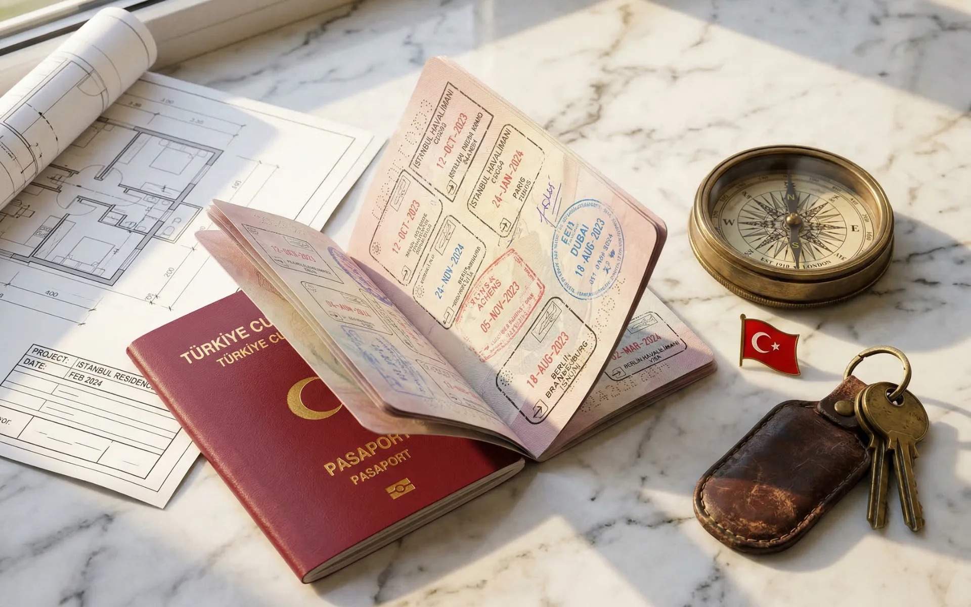 Turkiye citizenship by investment — Istanbul skyline and Bosphorus