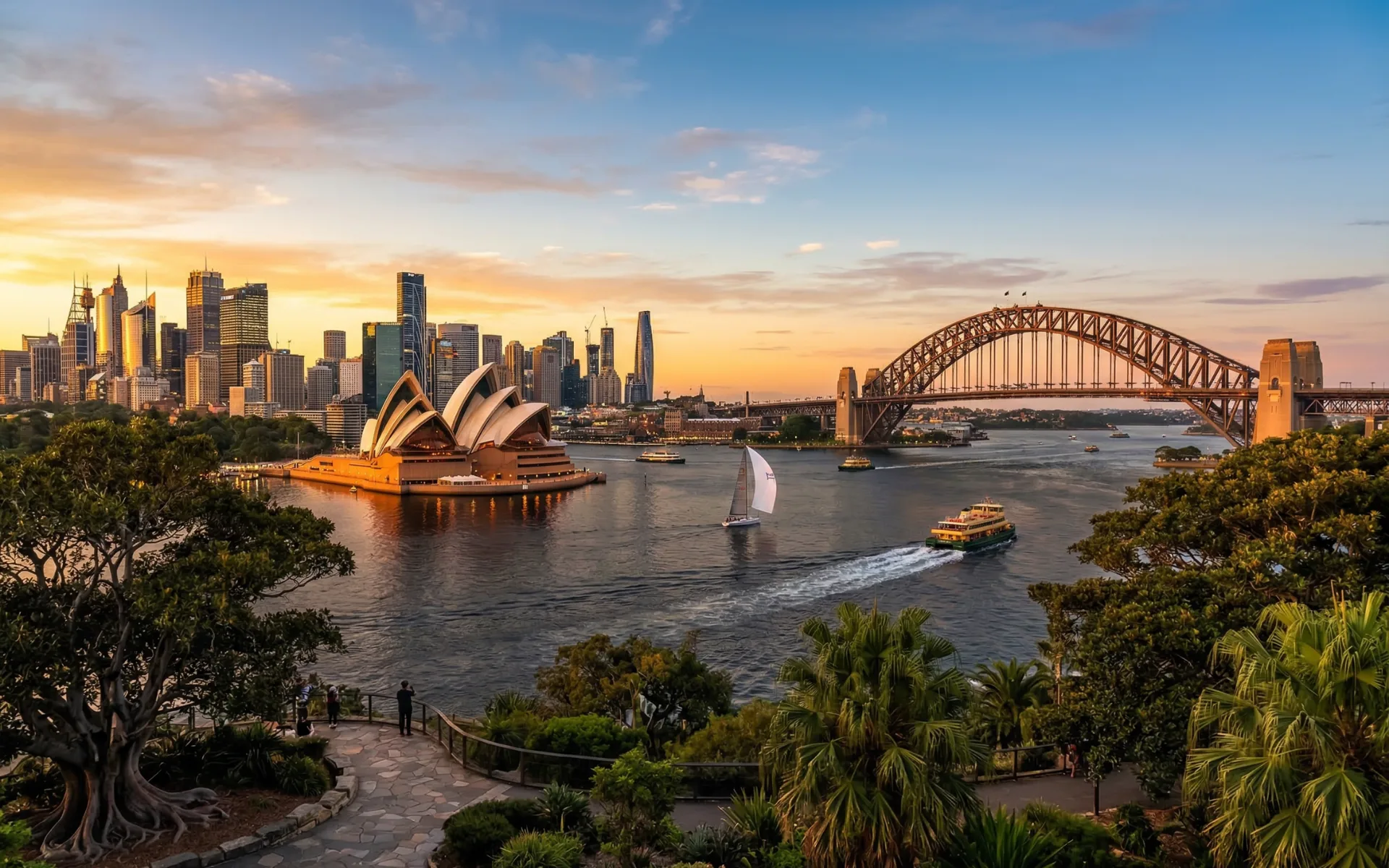 Australia landscape view
