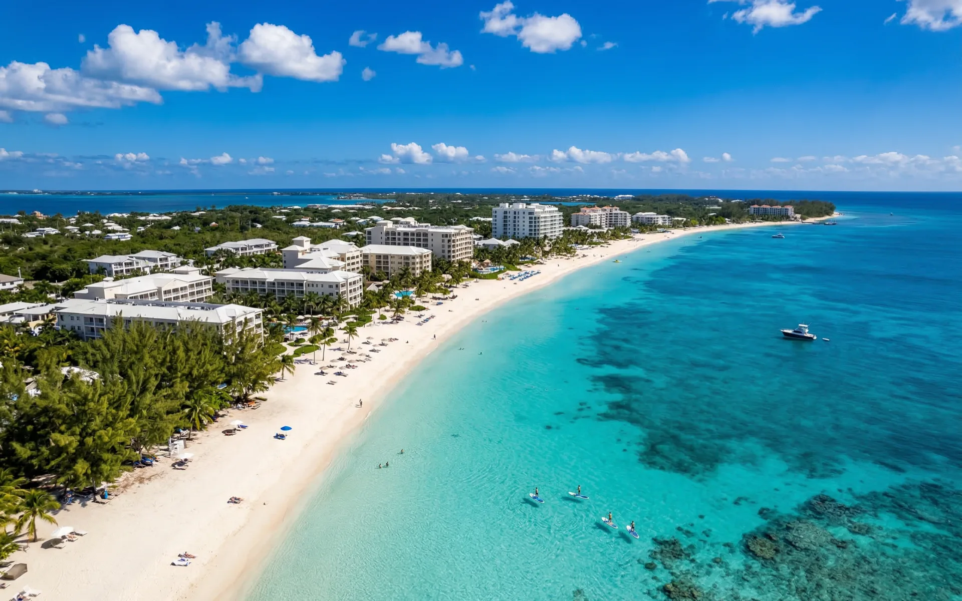 Cayman Islands landscape view