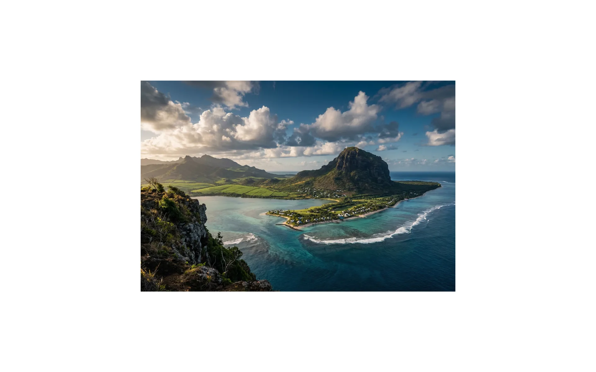 Mexico landscape view