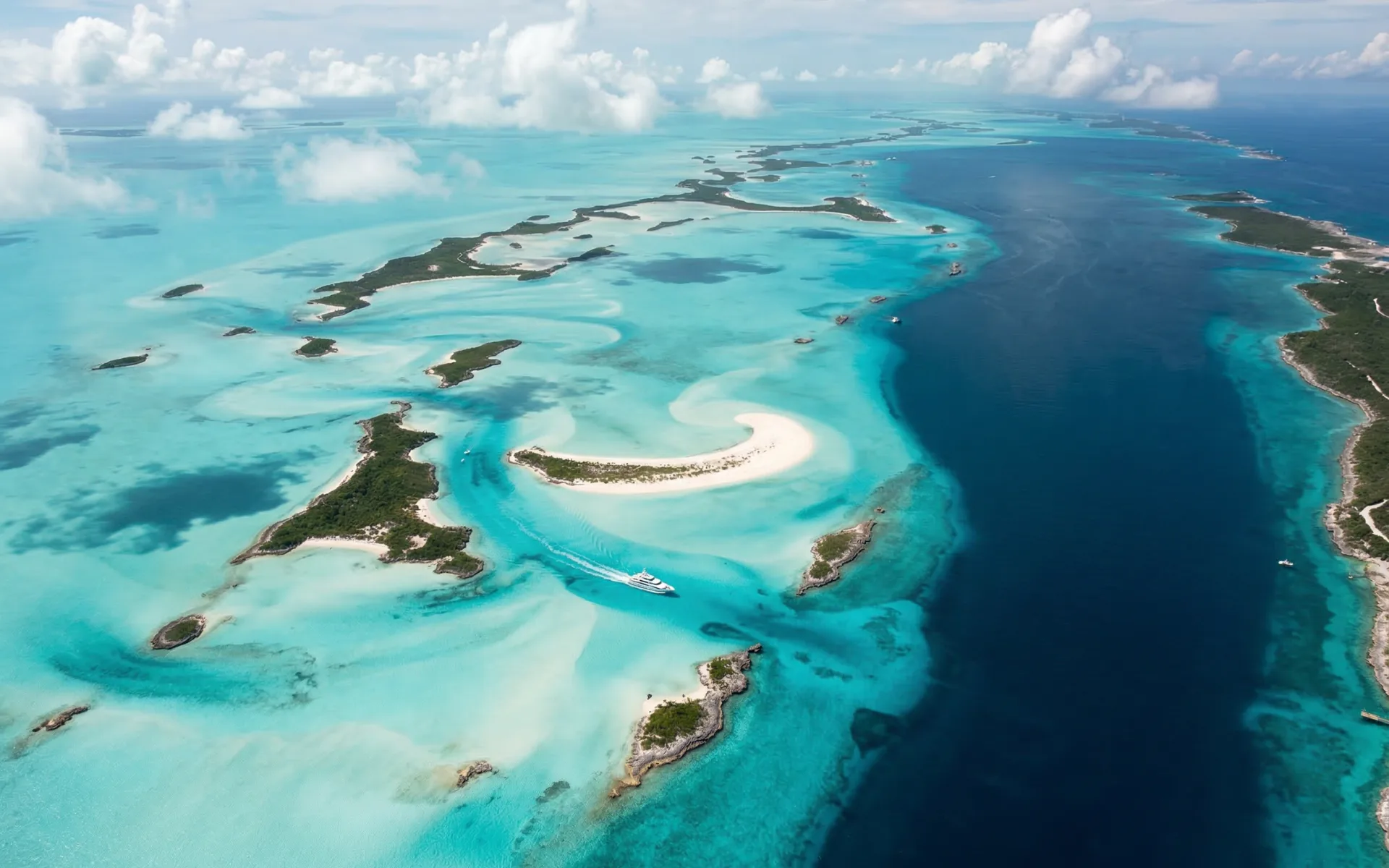 The Bahamas landscape view