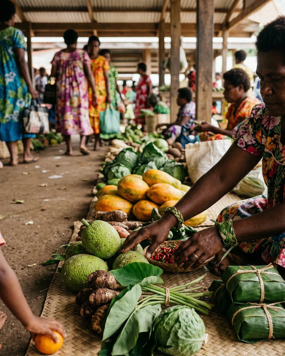 Vanuatu local culture and Pacific island lifestyle