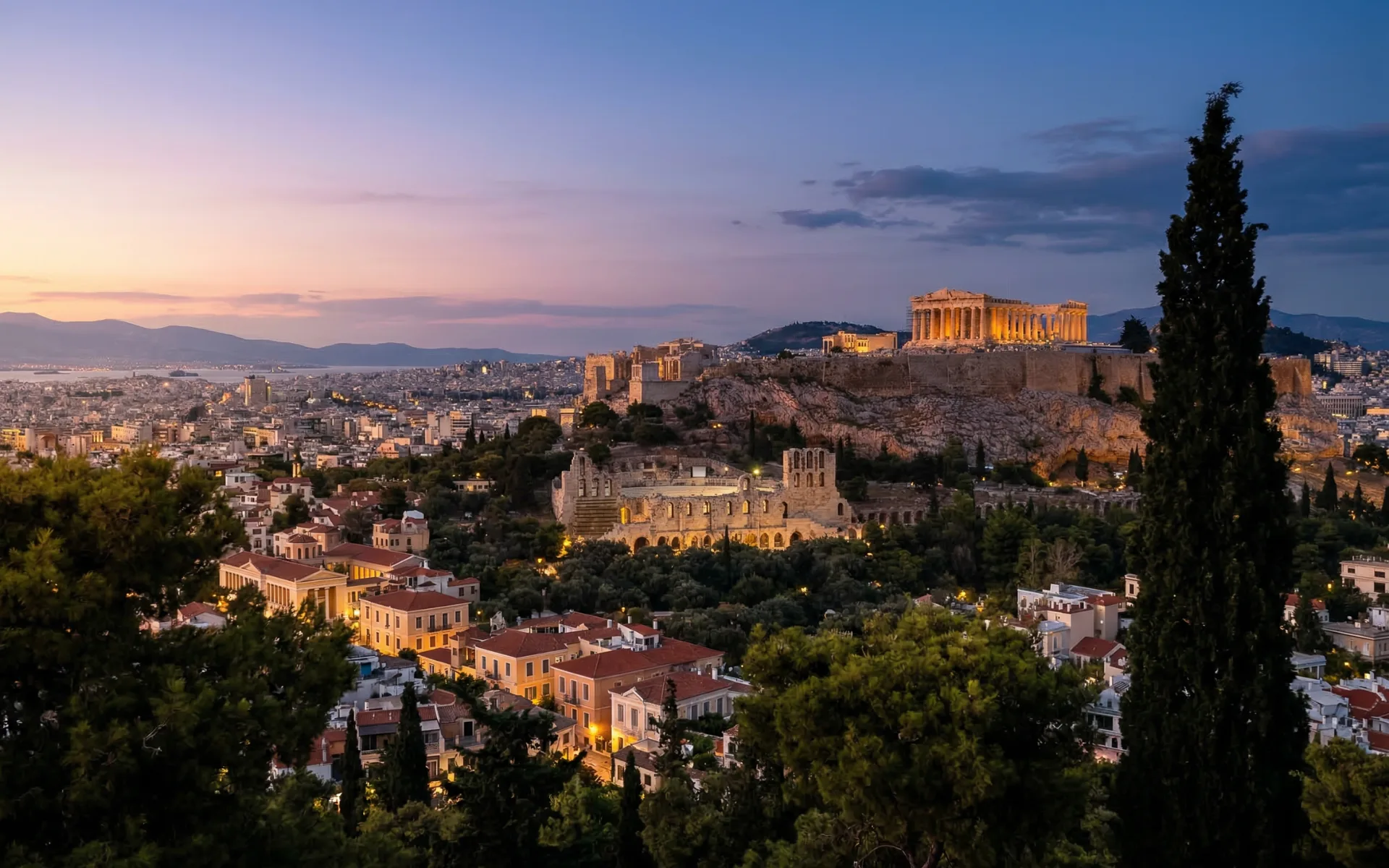 Greece golden visa — Santorini coastline and Mediterranean sea