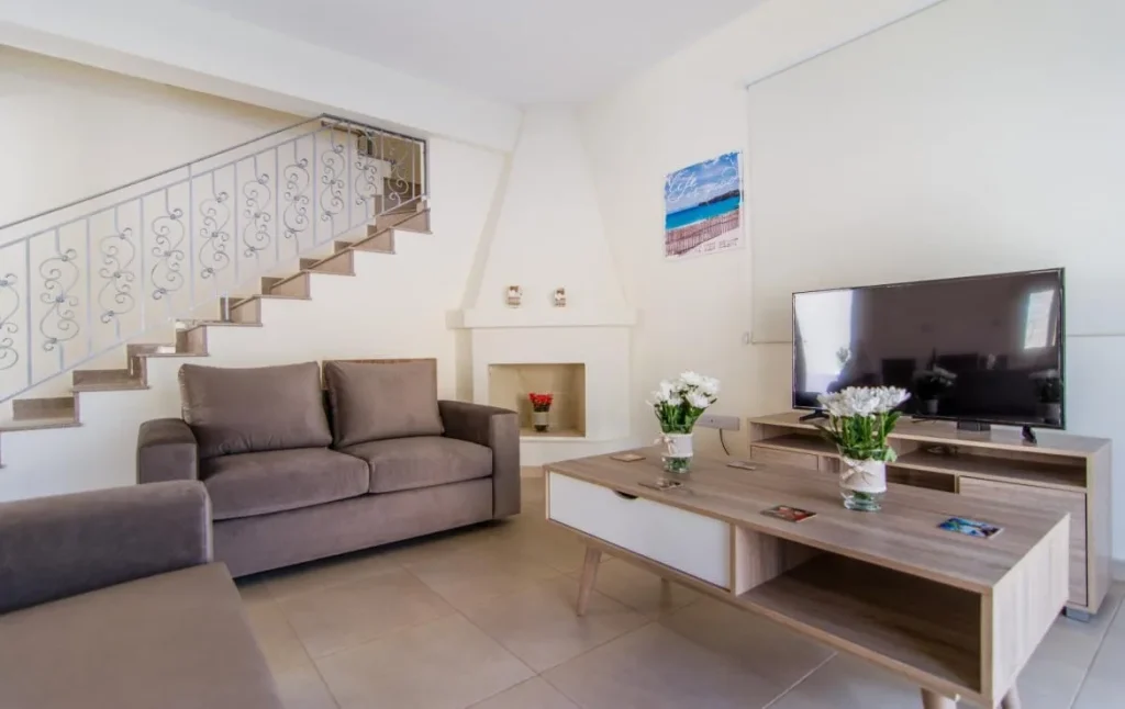 Villa in a traditional Cypriot village next to the sea