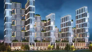Premium apartments in a new residential project