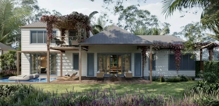 Share and full ownership of villas in a residential complex