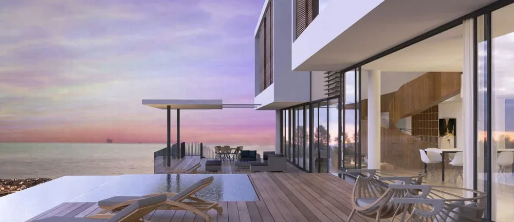 Luxury and stylish villa with sea view not far from Paphos