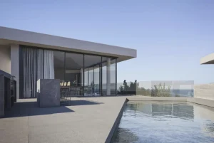 Sea view villas in a scenic area