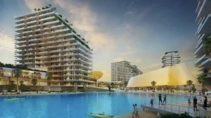 Commercial premises and apartments near laguna
